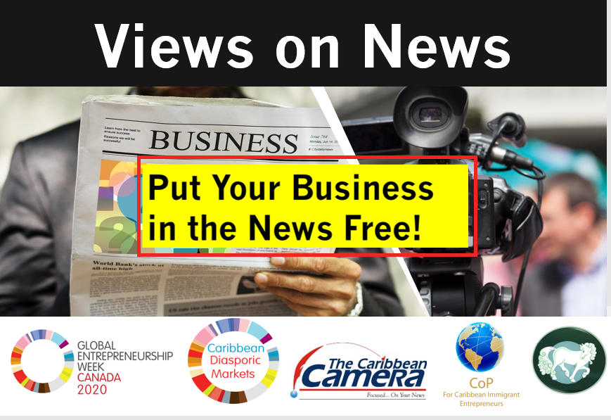 MagateWildhorse's tweet photo. You are invited to celebrate Global Entrepreneurship Week with us. Share your views and be the newsmaker . https://t.co/mApW0o6qCQ
@GEWUSA #GEWCanada #GEW2020 @CaribbeanCamera #getinthenews #free #ViewsonNews https://t.co/WRE0R2Wjc9