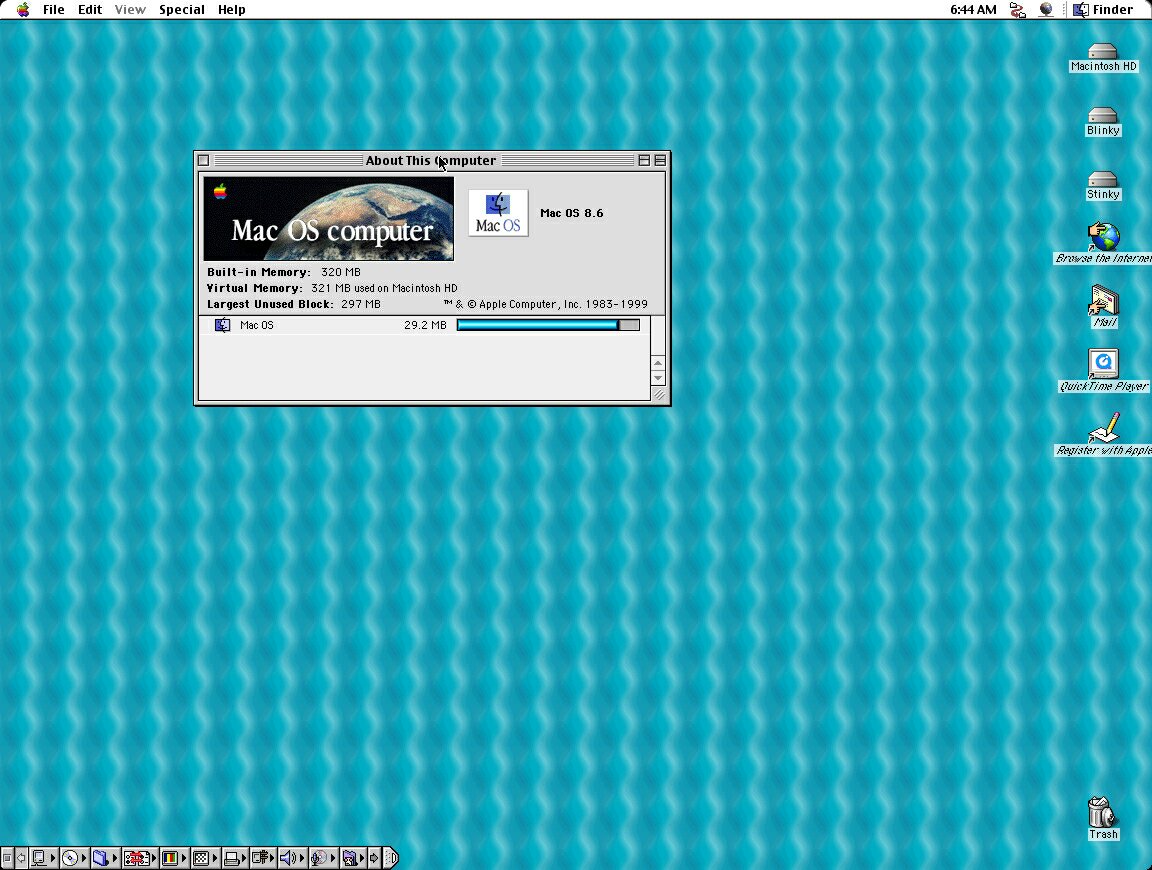 OldMacNewLife1's tweet photo. It just works! The PowerMac G3 Blue & White is up and running with Mac OS 8.6.
#computers #apple #mac #macintosh #powermac #g3 #powermacg3 #ppc #powerpc https://t.co/8YGspEMTyA
