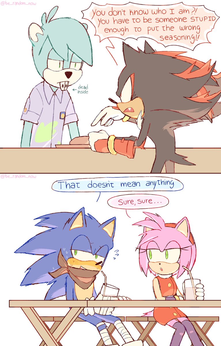 be_random_now's tweet photo. 💫 That doesn't mean anything 💫
#SonicTheHedgehog #sonadow https://t.co/252XeTh76z