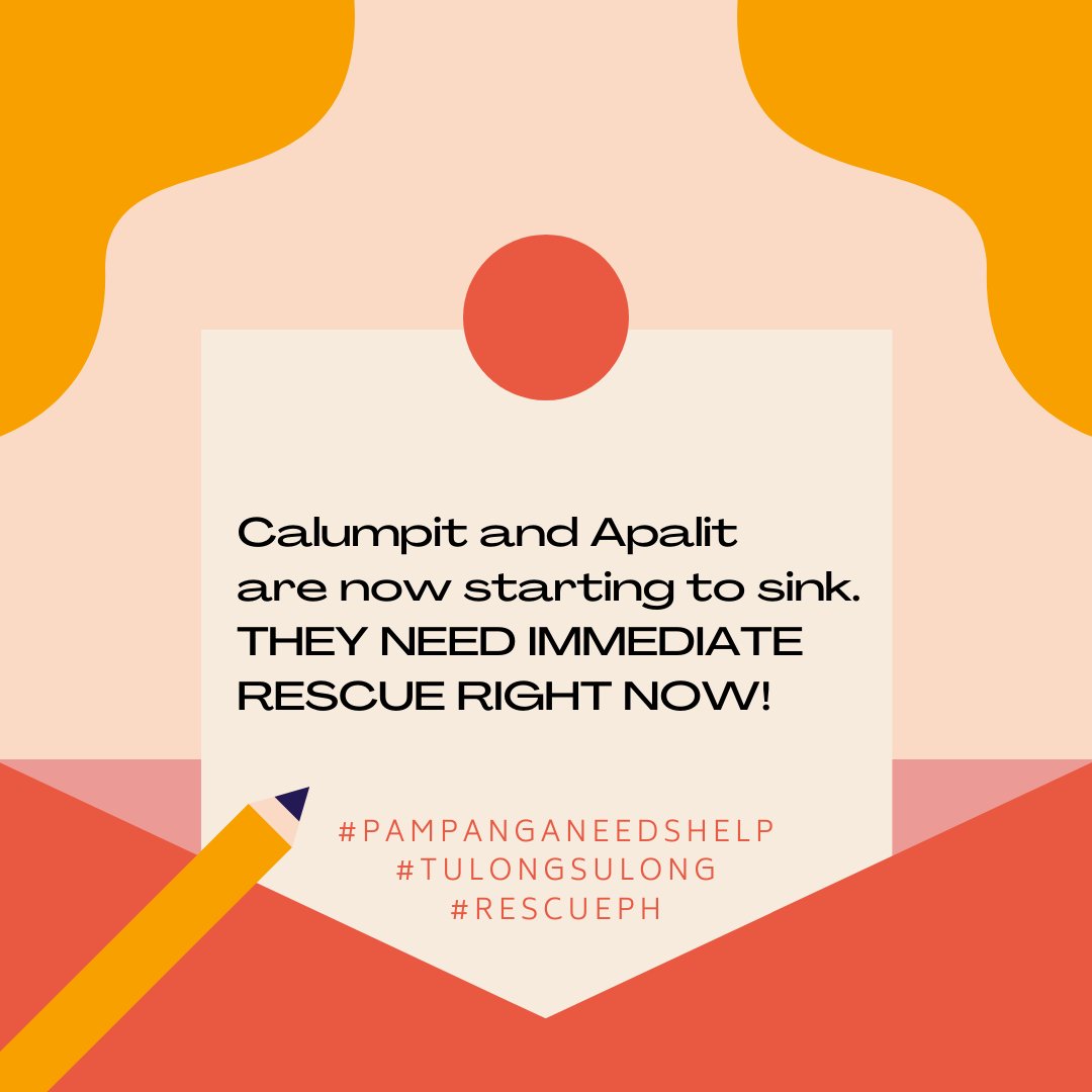 tulongsulong's tweet photo. ❗ REPOST AND RT ❗

CALUMPIT AND APALIT ARE STARTING TO SINK. THEY NEED IMMEDIATE RESCUE RIGHT NOW!

#PampangaNeedsHelp 
#PampangaNeedsHelpNOW
#RescuePH #RescuePampanga 
#TulongSulong https://t.co/yjXpIwA3UB