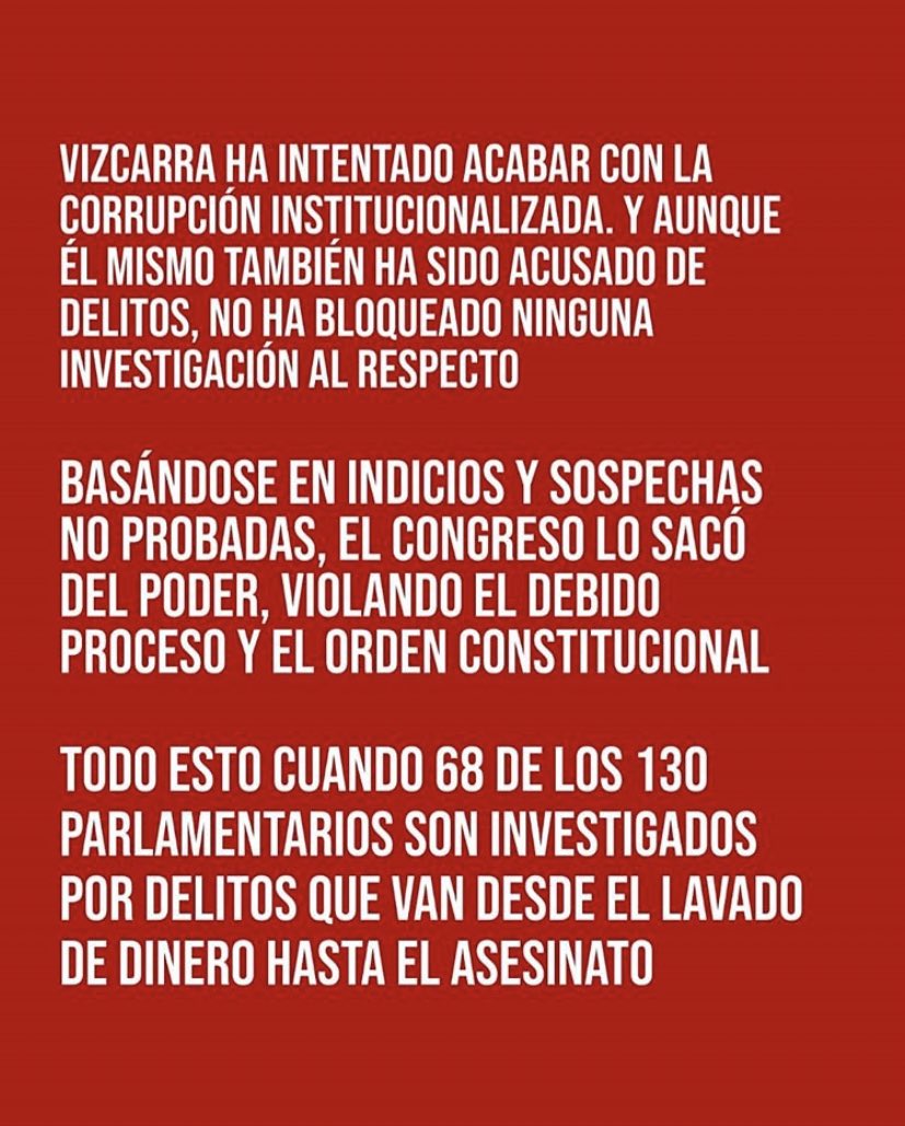 SilvanaEffio's tweet photo. ¿Que está pasando en Perú?
Crédito: https://t.co/ly9jauOSEf https://t.co/BheaJBkM5H