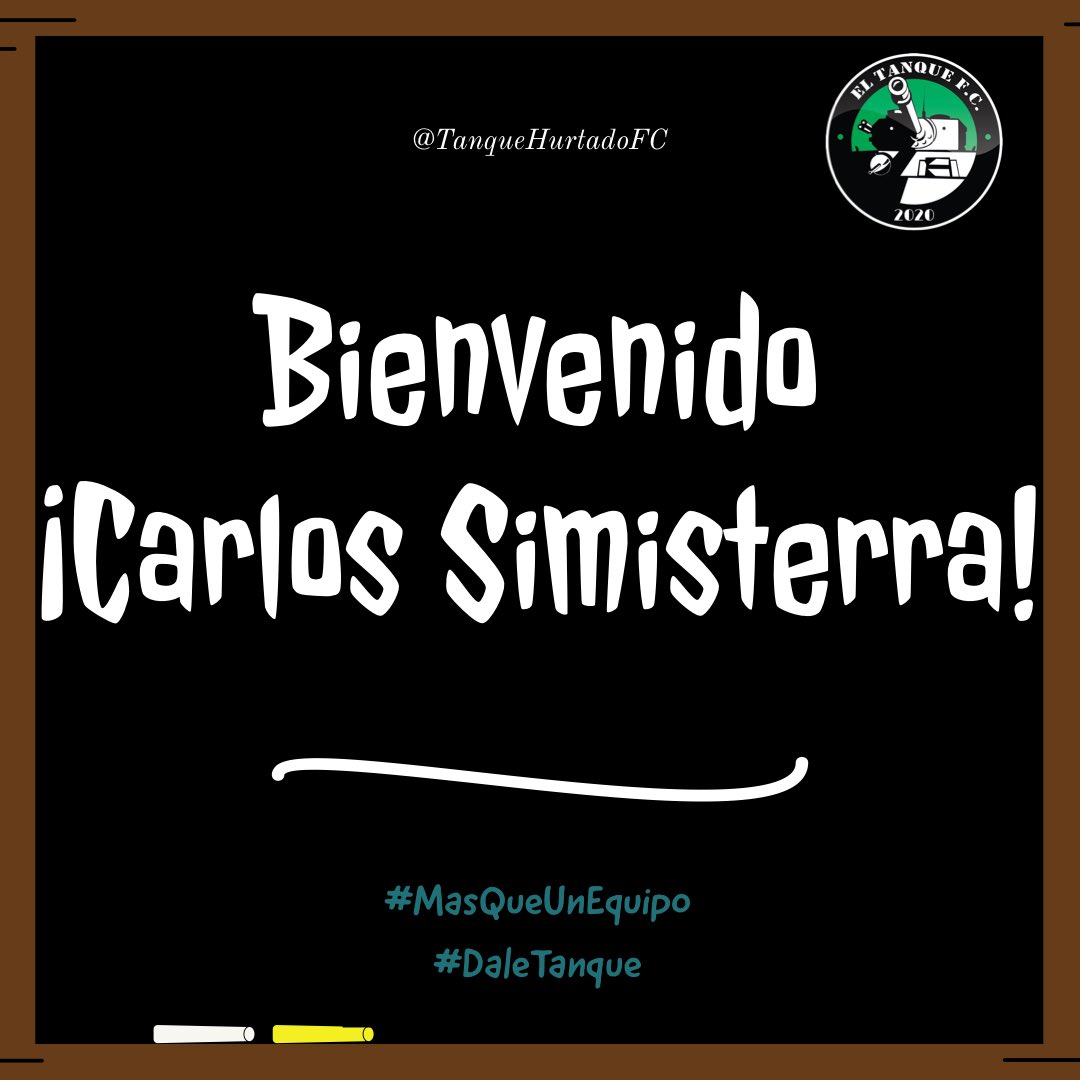 tanquehurtadofc's tweet photo. Bienvenidos. Oficialmente jugadores de nuestro Plantel. #MasQueUnEquipo
#DaleTanque ⚽️🖤💚 https://t.co/KMeYP1lTd6
