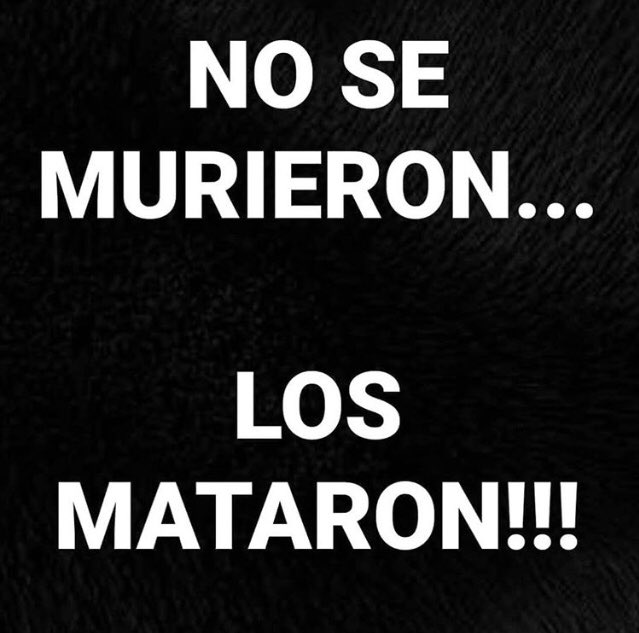 TatianaAstengoB's tweet photo. Y hay muchos cómplices! Y no los vamos a olvidar. 
#NosEstanMatando https://t.co/GbANoSObFt