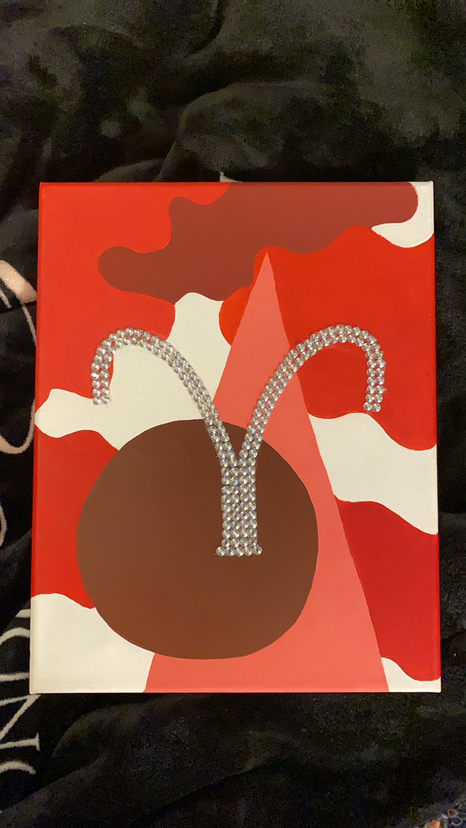 hope_ngillespie's tweet photo. hey guys!! this beautiful red piece is the start of my zodiac collection!!! This is Ms. Aries. I will be selling one piece for each zodiac sign ! If you are interested in a piece that has already sold I will be willing to do custom pieces for the zodiacs. I hope you guys love it! https://t.co/nrCyhuiqrb