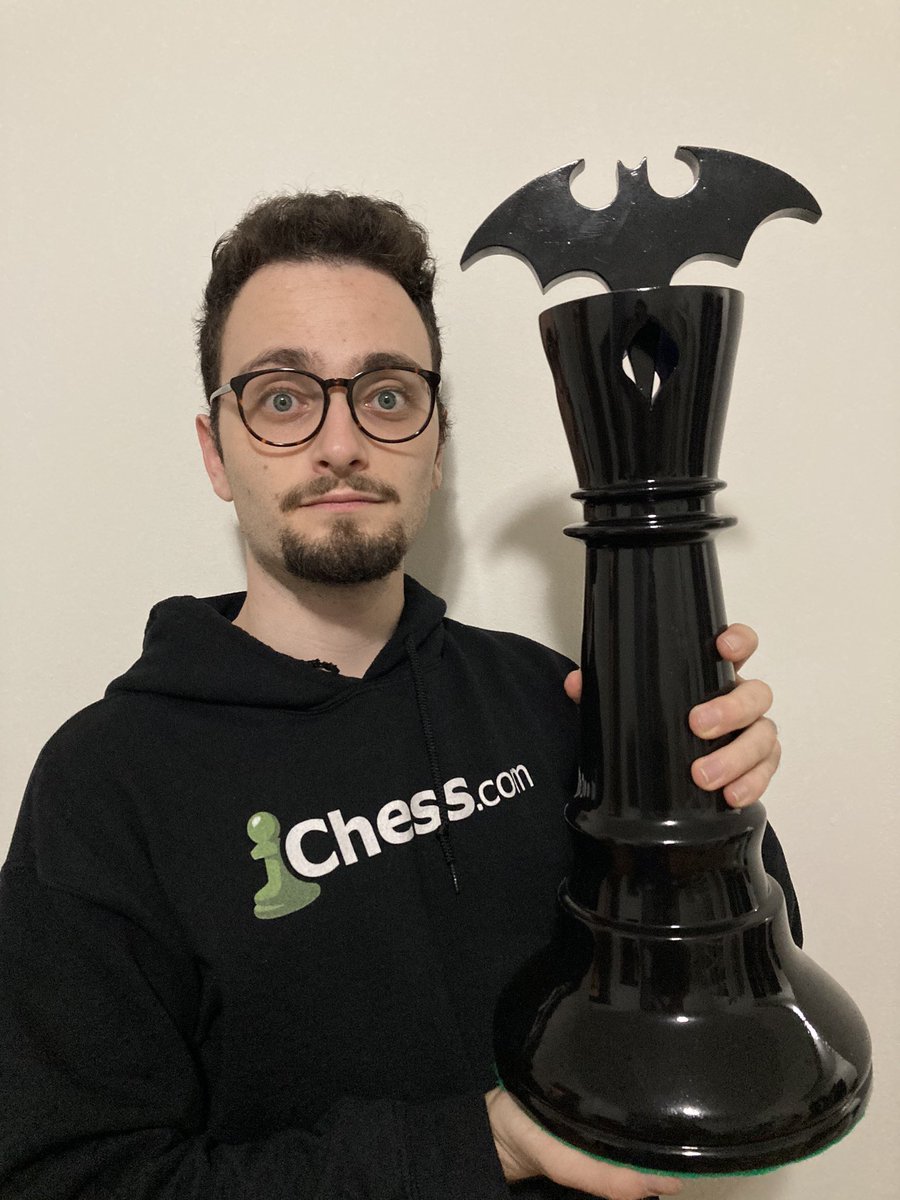 GothamChess on X: This is incredible. A fan built me a wooden