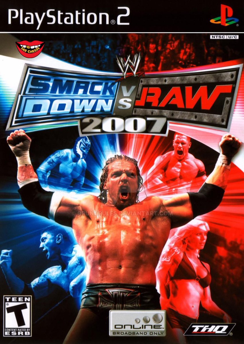 SaycheeseDGTL's tweet photo. 14 years ago today Smackdown vs Raw released on the PS2 &amp; Xbox 360 https://t.co/E5r8WnRGkm