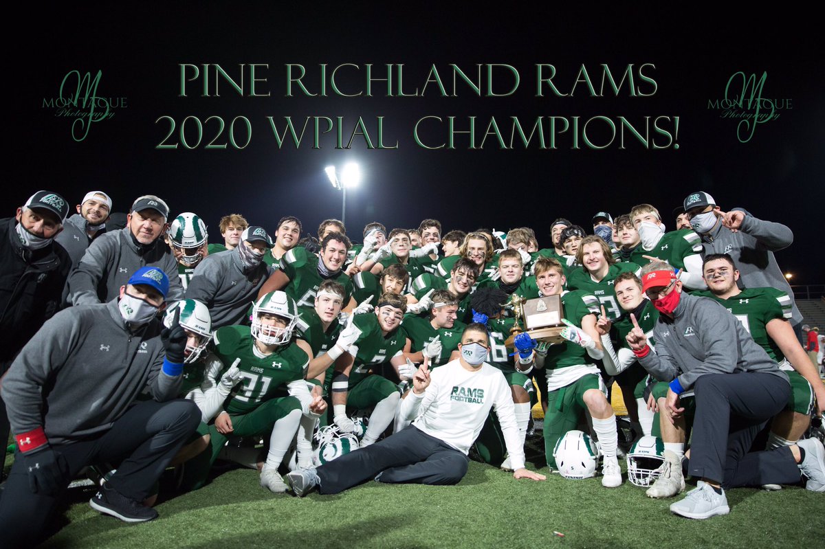 MontagueDuke's tweet image. Pine Richland wins 5A WPIAL Football Championship! @PRRamsFootball @THEPRMOB @CoachKasper @PRSchools