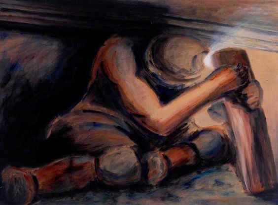 mike_loseby's tweet photo. Northern art: Works by #OliverKilbourn (British,1904-1993)..

Kilbourn was a #PitmanArtist who began working in Duke Pit #Ashington, three days after his 13th birthday..He was also a founding member of the #AshingtonGroup of artists..

#SocialRealism https://t.co/vyQ4H0bEDx