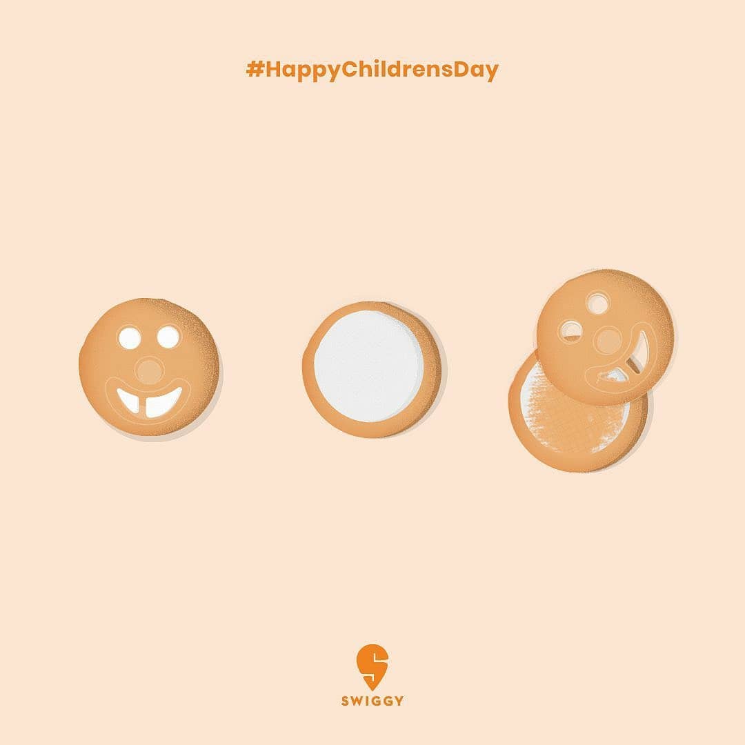 Social_Samosa's tweet photo. #CreativeThrowback - When Swiggy took us to a trip down the memory lane with a series of nostalgic creatives

#OccasionSpot #ChildrensDay #HappyChildrensDay https://t.co/RJfynLUNiu