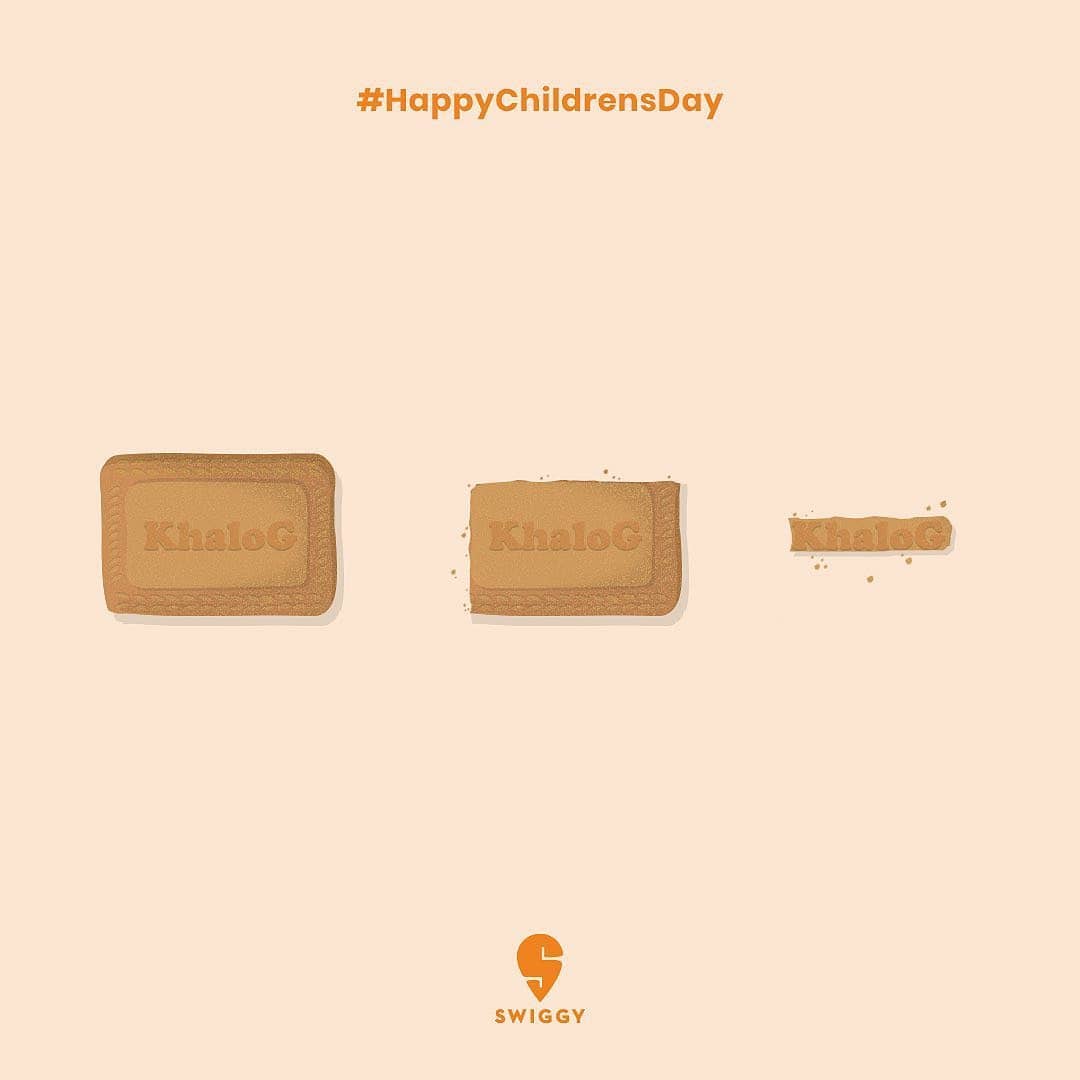 Social_Samosa's tweet photo. #CreativeThrowback - When Swiggy took us to a trip down the memory lane with a series of nostalgic creatives

#OccasionSpot #ChildrensDay #HappyChildrensDay https://t.co/RJfynLUNiu