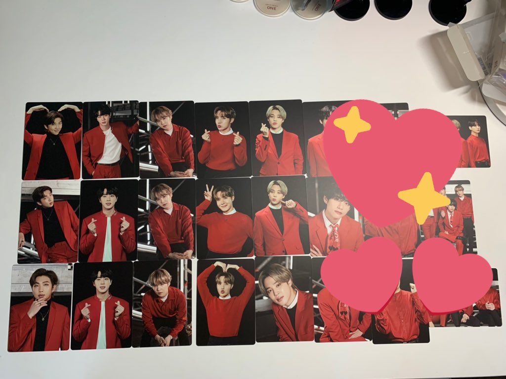 jeonsmyeuphoria's tweet image. I’m selling the PCs without the emojis onnthem for $8 stamped!! If anyone is interested please dm me &amp;lt;3 #btsphotocards #btsMOTSONE #BTSminipcs