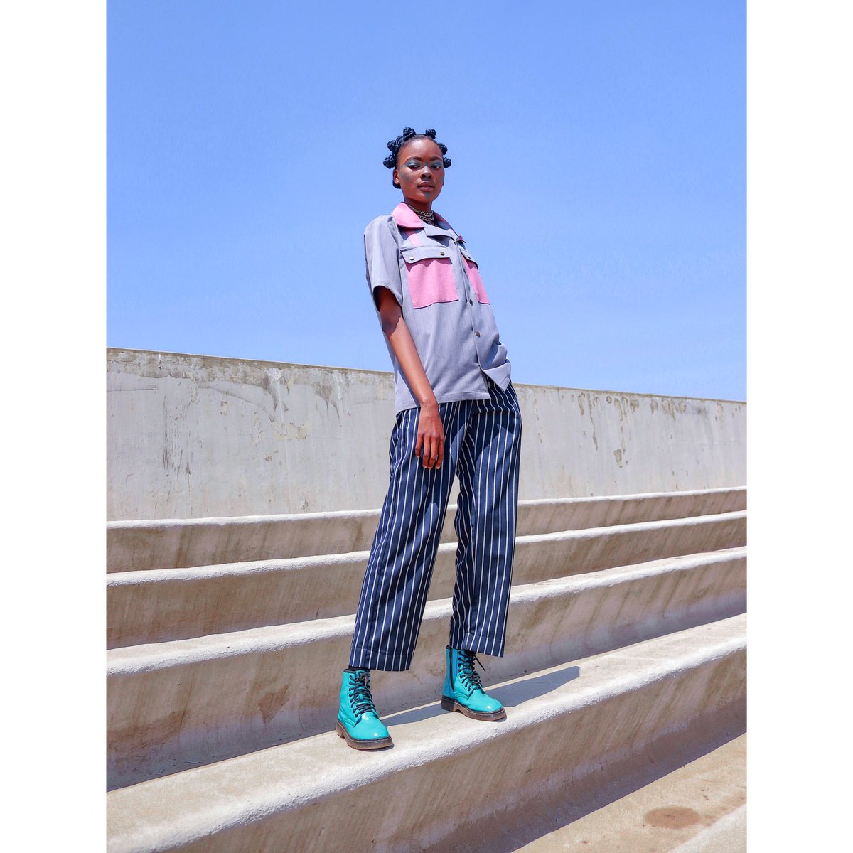 shokcoll's tweet photo. @SHOKCOLL SUBZERO AS/21 

#SHOKCOLL #SHOKCOLLONLINE #SHOKCOLLSUBZEROAS21 
PH: @lefaditshego 
M: @_skinnyrebel 
MUA: @lilekashabangu @forchuneight428 https://t.co/WEBQVzGDEz