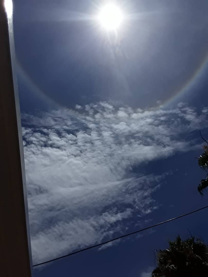 KEmtheking's tweet photo. Sundog 🌈❄ https://t.co/pR1mbTjlRo