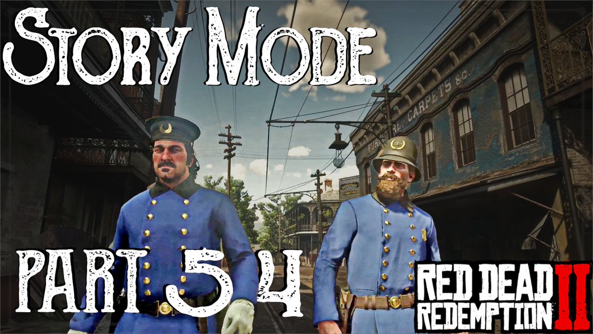 Make way for the new cops on the beat!

New video: youtu.be/Fv8Wvgj3TQo

#RDR2 #RedDeadRedemption2