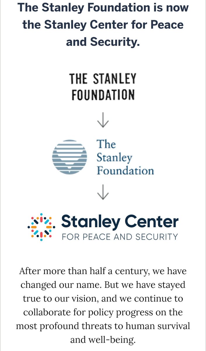 Also a surprising location for Stanley Center for Peace and Security (frmly Stanley Foundation), conferring from 1965- 2008 on the direction of the UN's role.  http://stanleycenter.org 