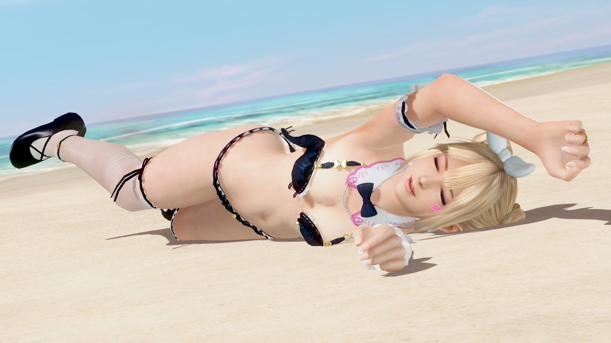 nu_nu_Marie's tweet photo. おつまみピンチョス💜マリーちゃん(੭ु ›ω‹ )੭ु⁾⁾♡　#DOAXVV3周年　#ブイブイ https://t.co/UeSkTDmO80