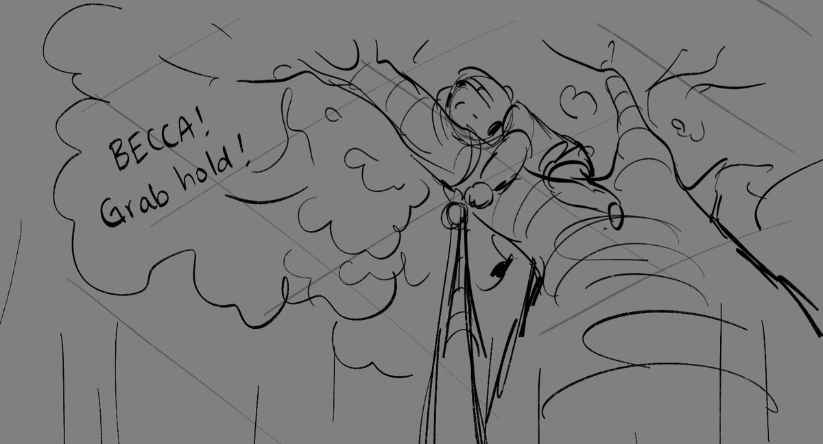 Some out-of-context thumbnails from a scene I'm boarding for @storyduke's "SToryboard 2" class at Brainstorm! ? This class is so good and super challenging.