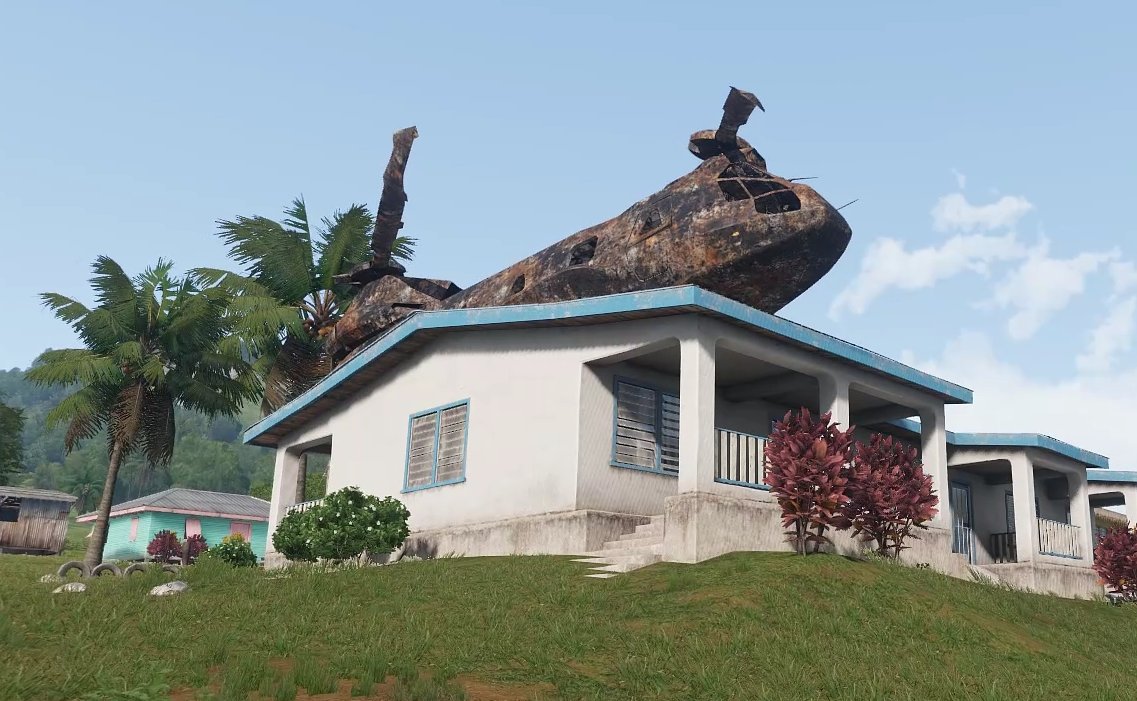 makoto_ito1's tweet photo. #ARMA3 #OverthrowMod
撃墜されたヘリが墜落してきても大丈夫!! https://t.co/RCYqS1nmSx