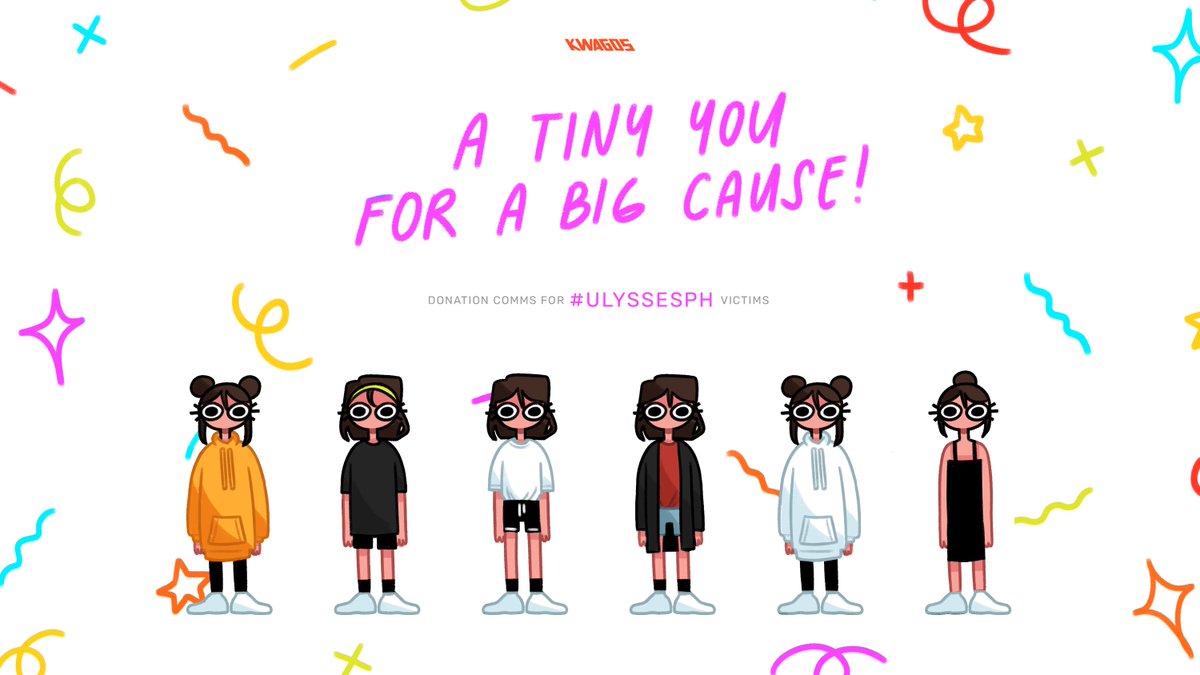 kwag0s's tweet photo. ✸ a TINY you for a BIG cause ✸

i'll draw a Tiny you for a min. donation of 300 PHP to the victims of #UlyssesPH ! i'll be opening as many slots as i can so please reserve first before donating!

reserve a slot here: https://t.co/KRDQm4LcgE

#TulongCagayan #commissionforacause https://t.co/o4OOaPe0Tk