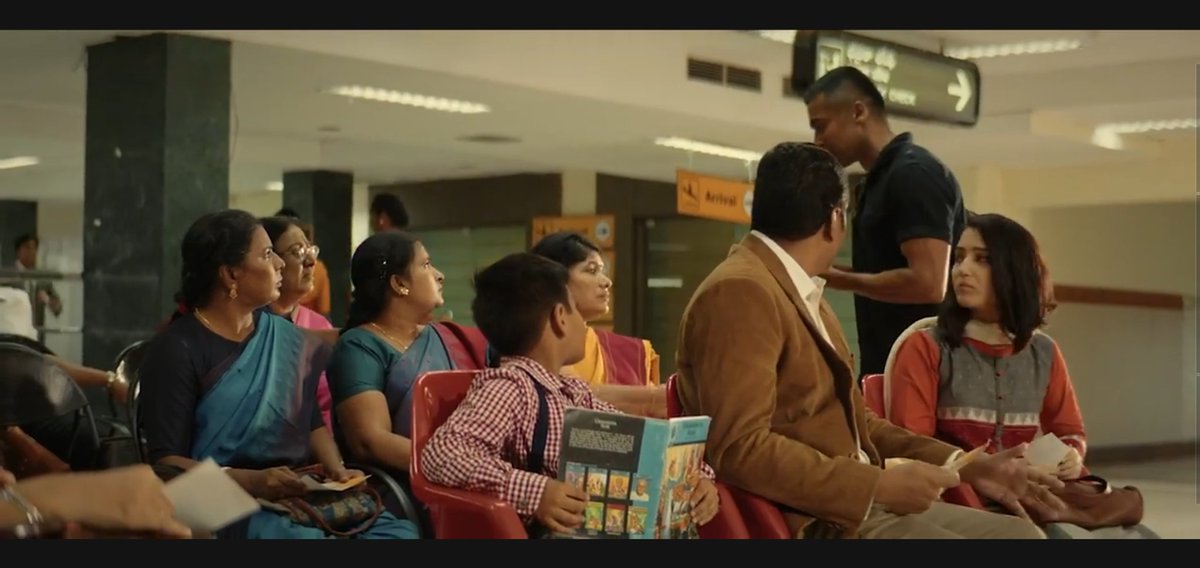 4)Airport SceneLokmanya Thillak-Book NameBal Gangadar Thillak said" Freedom is my birth right and i shall have it"So basically that book said the whole movie's story(Thread)