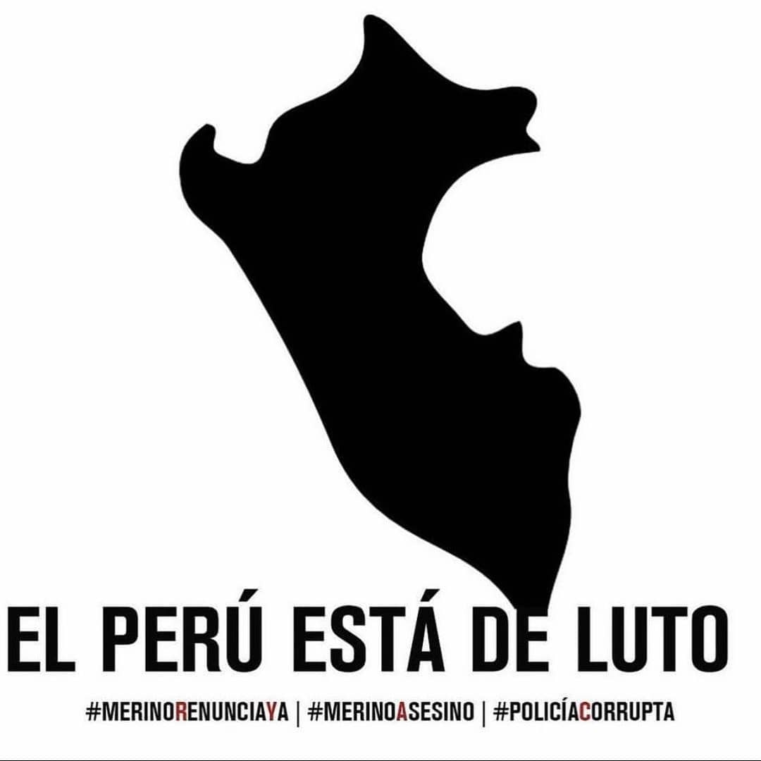 es horrible lo que ha estado ocurriendo en mi pais durante toda esta semana,la gente ya se canso de los politicos corruptos que esta cargo de nuestro pais . #PeruvianLivesMatter