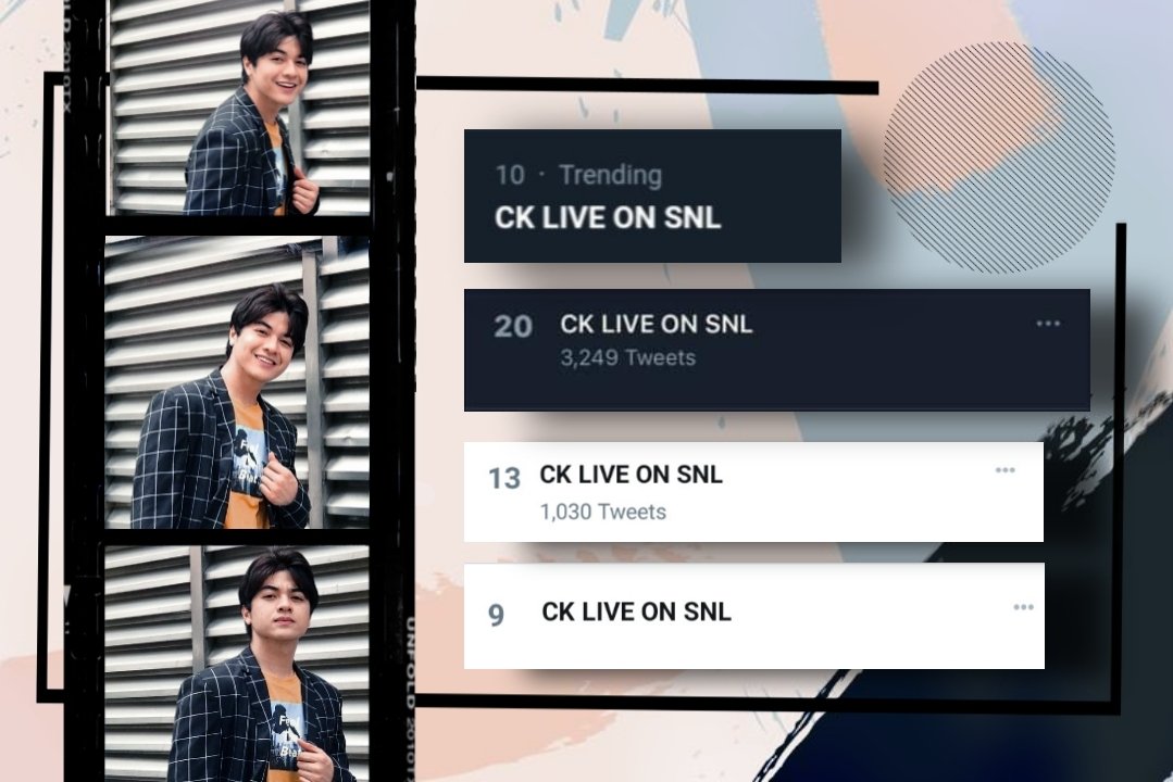 CKTeamOnline's tweet photo. Sa lahat ng nag join sa twitter party kanina, thank you so much! keep safe and godbless to all of you😊 see you on our next Twitter party.

CK LIVE ON SNL
#SNLColorfulSunday
@hashtag_CK https://t.co/xjGkhISqot