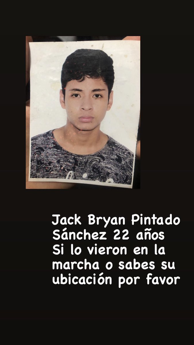 bitchibambi's tweet photo. @saludconlupa @PoliciaPeru Por favor me pueden ayudar a encontrar a mi primo Se llama Jack Bryan  Pintado Sánchez https://t.co/XnLC79aHn4