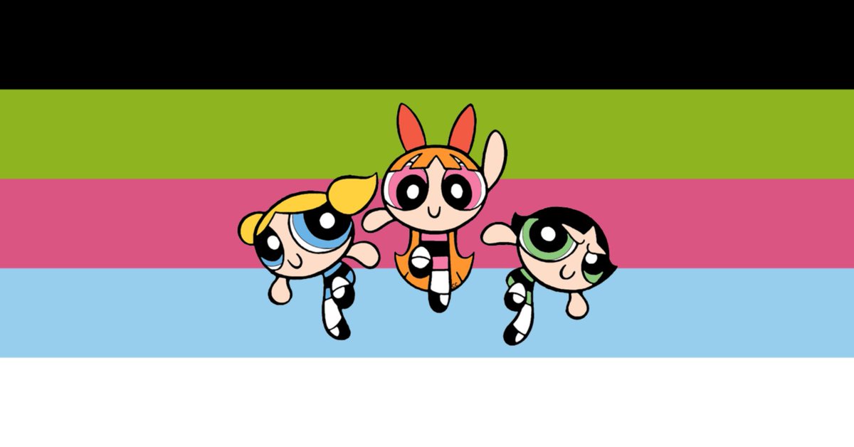 bigender people who love powerpuff girls!!