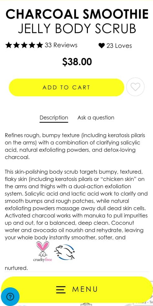 The chemical exfoliant dalam Skin Smoothie is 𝔸ℍ𝔸/𝔹ℍ𝔸 𝕔𝕠𝕞𝕡𝕝𝕖𝕩. The list of acids nampak macam banyak - tapi sebenarnya dia total up to 1% saja tauu - so it is very mild & gentle! Other hybrid exfoliants & their desc.: