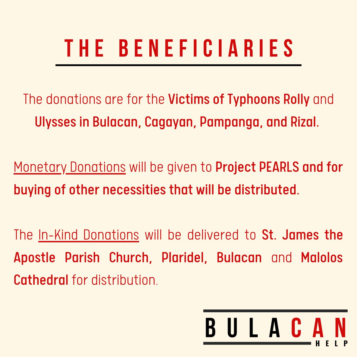 reignofraiden's tweet photo. 🚨 CALL FOR DONATION 🚨
In line with our donation drive for Cagayan, we also extended our help to Bulacan through @BulaCANhelp. You can directly donate to them with monetary and in-kind donations.
#ReliefPH
#BulacanNeedsHelp
#BulacanNeedsHelpNOW https://t.co/m08wkJEcA4