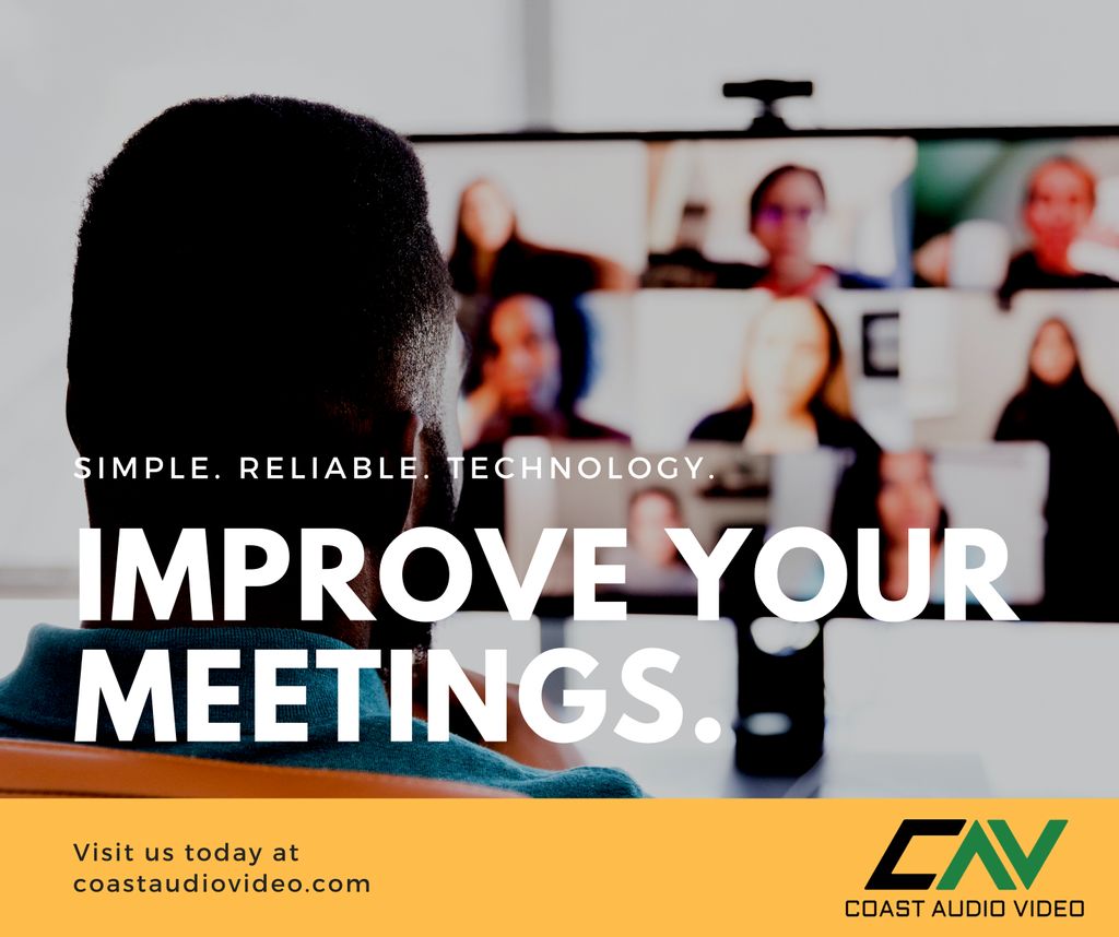 CoastTechGroup's tweet photo. Virtual meetings don’t have to be complicated or unreliable. How can our team help you get a quality AV system? 

☎ (580) 357-4482
#coastisclear #MakingMeetingsGreatAgain https://t.co/F0pRES28Hw