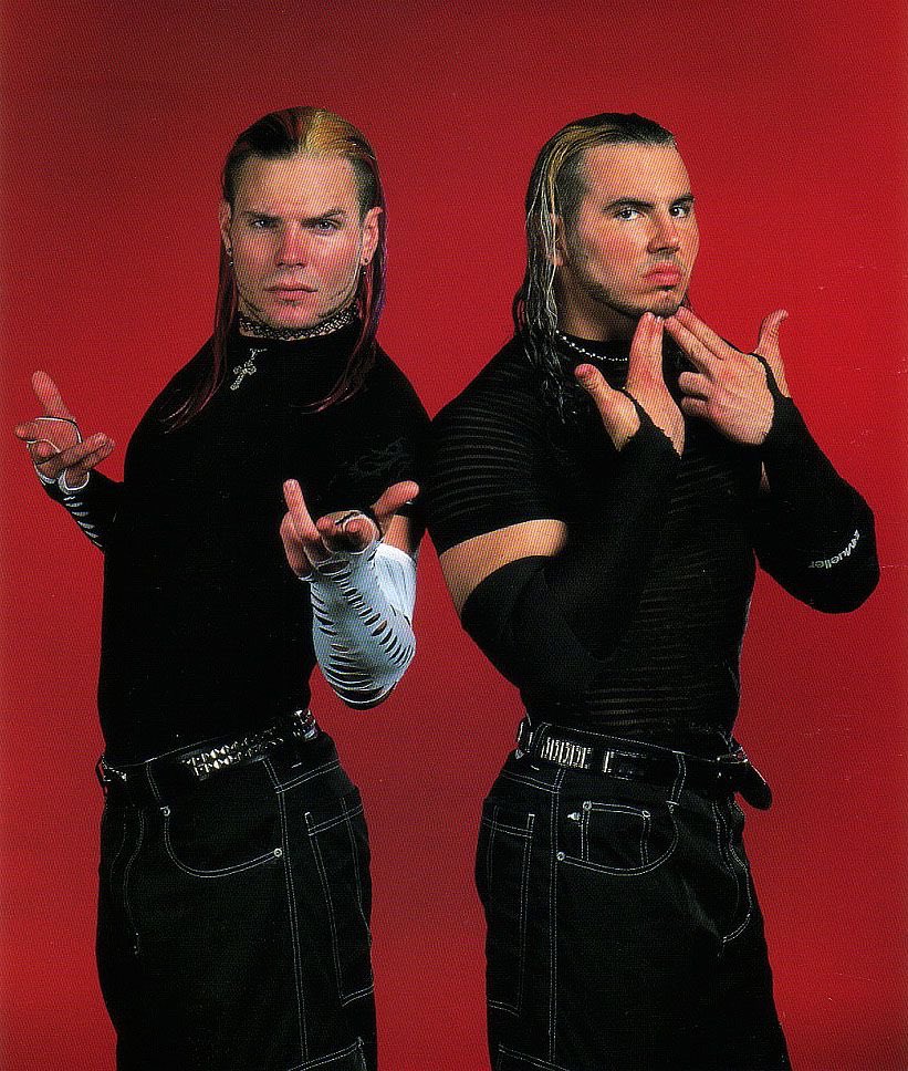 SerbianMamba_'s tweet photo. The Hardy Boyz Are The Greatest WWE Tag Team Of All Time Don’t @ Me https://t.co/apFCuypMBr
