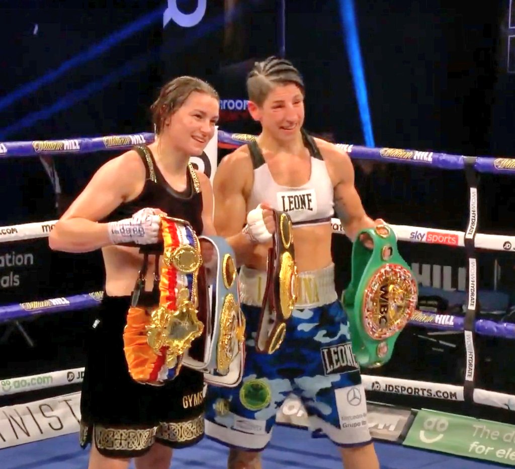 deric_tv's tweet photo. This powerhouse. Delivers everytime.
And still as humble as ever. 💕🥊 @KatieTaylor #KatieTaylor #MoLaoch https://t.co/zz09SMnX6y