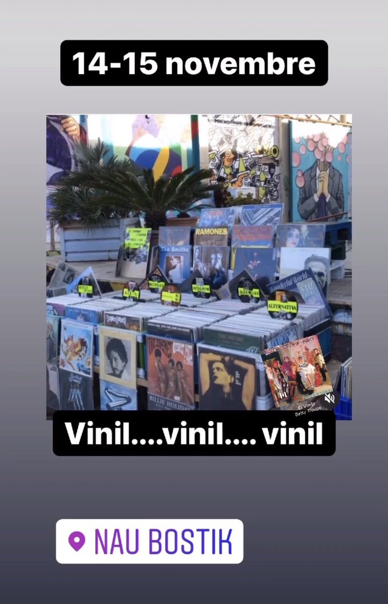 FIRADISC1's tweet photo. Music market.   Domingo 14 de 10 a 20.    Nau Bostik BCN https://t.co/yyzTsIipB0