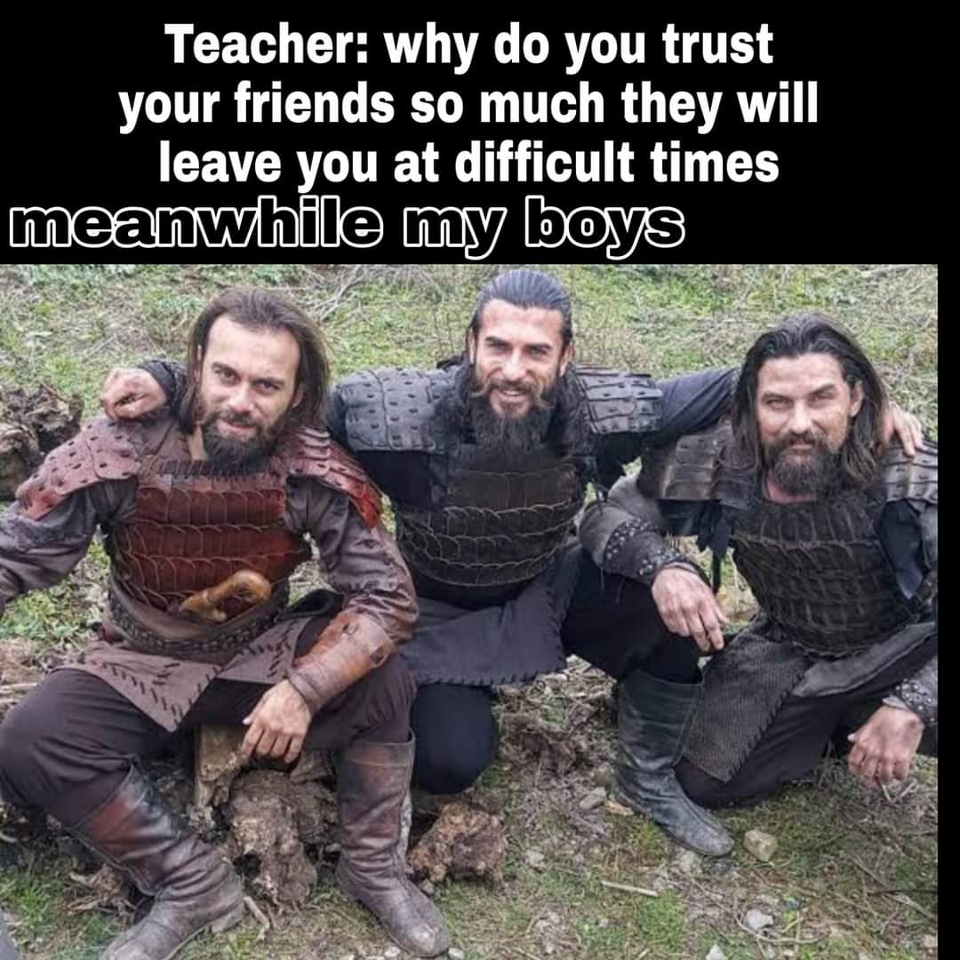 ArtukBeyTweets's tweet photo. If Loyalty was a Group 😍❤
#TurgutAlp
#BamsiAlp
#DoganAlp
#ertuğrulghazi
#KurulusOsman https://t.co/G3LLs121hE