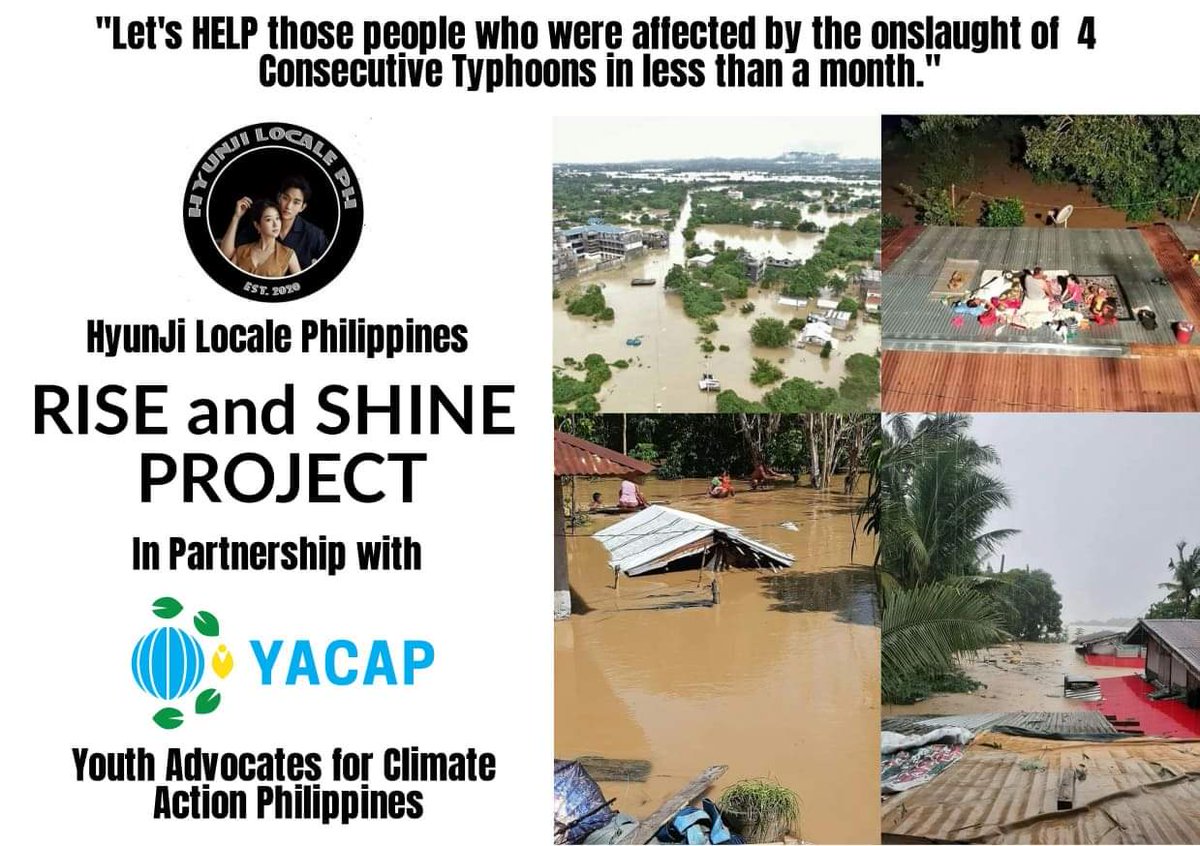 HyunJiLocalePh's tweet photo. Hello HyunJi Nation
In life of the current situation, HyunJi Locale PH in partnership with @YACAPhilippines , we are humbly asking for everyone's help for our Kababayans who were affected by the typhoon ++ https://t.co/3JHYRKC7AU