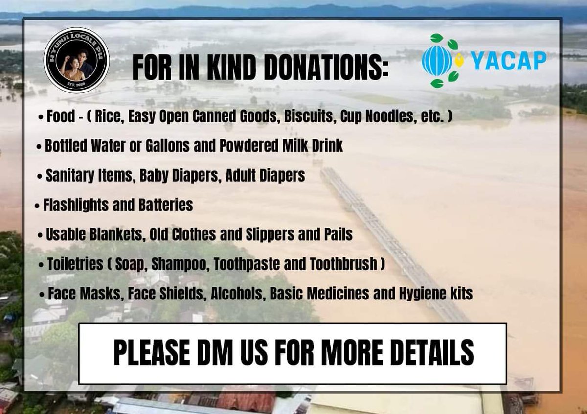 HyunJiLocalePh's tweet photo. Hello HyunJi Nation
In life of the current situation, HyunJi Locale PH in partnership with @YACAPhilippines , we are humbly asking for everyone's help for our Kababayans who were affected by the typhoon ++ https://t.co/3JHYRKC7AU
