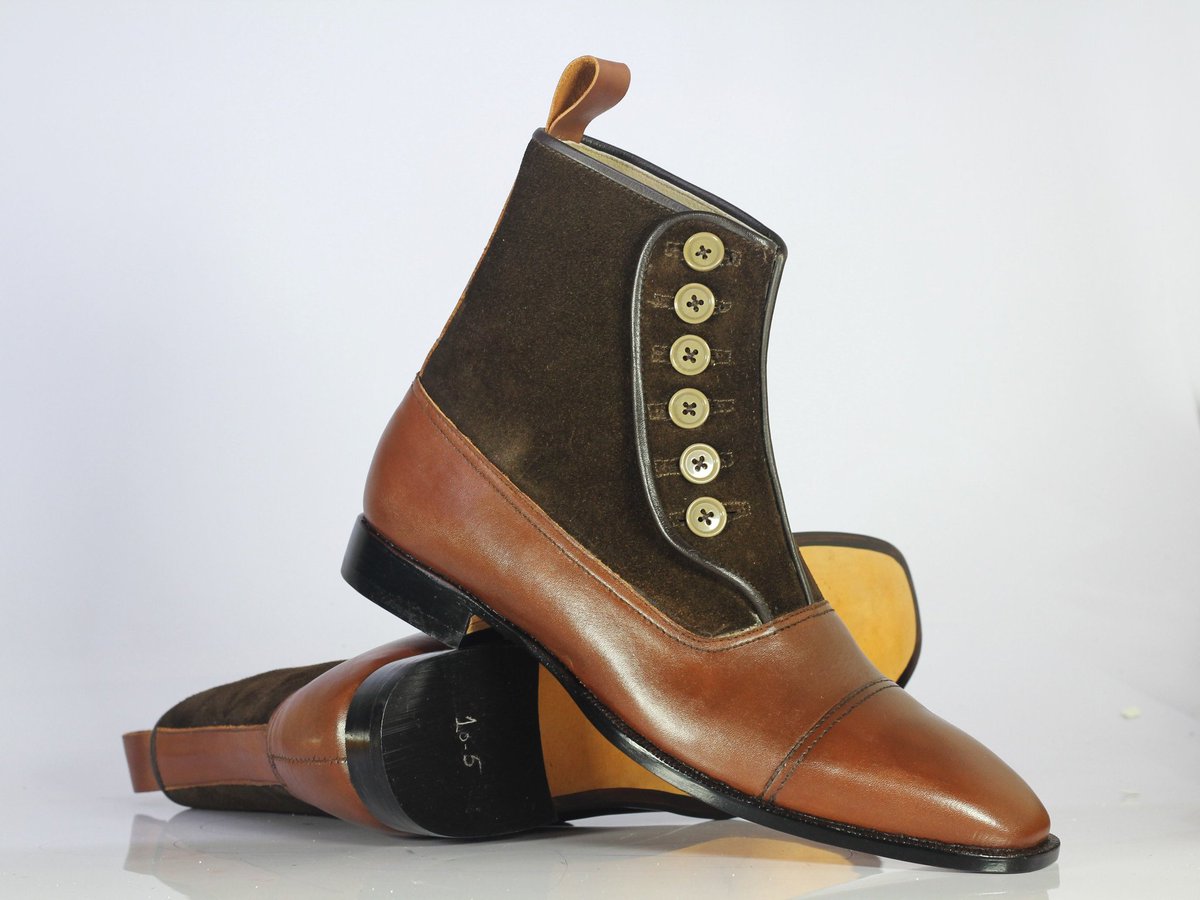 TheLeatherSouq's tweet photo. #men #Handmade #leather #suede #brown #captoe #anklehigh #buttons #boots #longboots #captoeboots #twotoneboots #buttonboots #brownboots #ankleboots #menboots #handmadeshoes #goodyearwelted #handstitched #designershoesforless #streetwear – theleathersouq https://t.co/r1OmY2dADJ https://t.co/XY4aWUKDuT