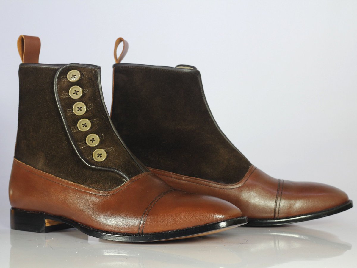 TheLeatherSouq's tweet photo. #men #Handmade #leather #suede #brown #captoe #anklehigh #buttons #boots #longboots #captoeboots #twotoneboots #buttonboots #brownboots #ankleboots #menboots #handmadeshoes #goodyearwelted #handstitched #designershoesforless #streetwear – theleathersouq https://t.co/r1OmY2dADJ https://t.co/XY4aWUKDuT