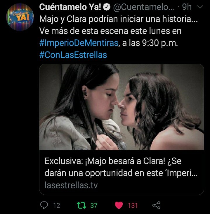 Claralvarezfans's tweet photo. #ClaraJo

Triunfando como siempre👭 https://t.co/EKbr67Irui