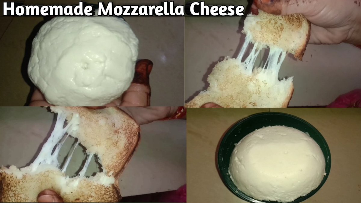 TastyAndHealth6's tweet photo. Mozzarella cheese very easy recipe।। 100% market Jaisi Mozzarella cheese Ghar per Kaise banaen ।। Link 🔗 https://t.co/7pmbHlzFWI https://t.co/B8ma3rbEXz