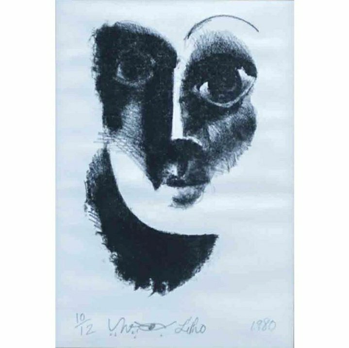 AlSharekhArt's tweet photo. Many faces in Bahgory’s portraits depict wide eager eyes. This portrait is in black and white and expresses pride and dignity as the character looks straight at the viewer.
Artist: George Bahgory
#georgebahhory #alsharekhcollection https://t.co/r2KXjDT3Oh