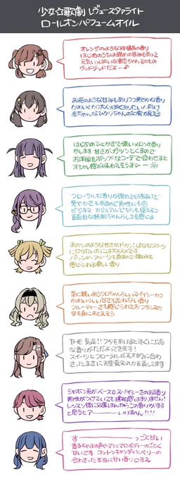 スタァライト香水の個人的感想です?
#スタァライト #メリクロ 