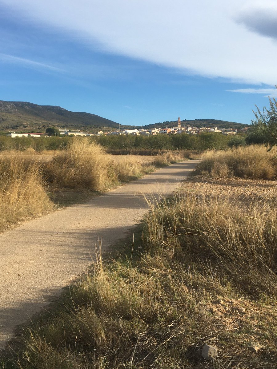 ⭐️Alcublas desde la Carretera Estrecha⭐️ Este camino asfaltado da acceso a los campos de la Hoya y es un autentico ir y venir de caminantes🥾 #Alcublas #AlcublasTurismo #venyreencuéntrate #TurismoRuralValencia #ValenciaTurisme #LaSerrania