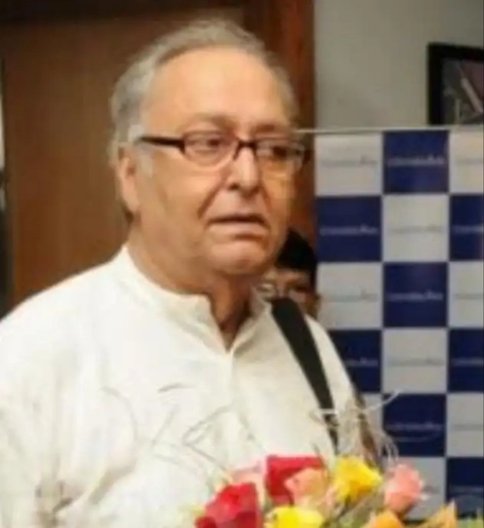 iamprabirroy's tweet photo. End of an Era. Rest in peace Soumitra da #SoumitraChatterjee https://t.co/kOYKufxRy0