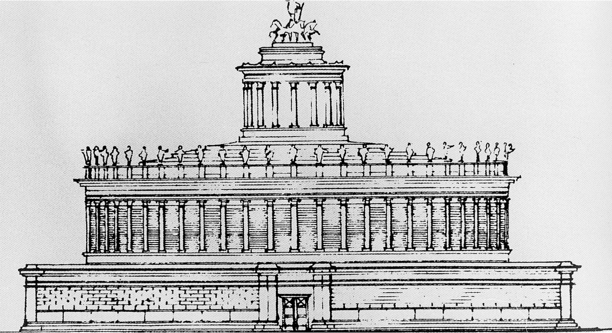 Castel Sant'Angelo(or Hadrianeum) was originally built under Emperor Hadrian in 123 AD,done in 139 AD.Built as a Monumental tomb for him & his fam.Atop it, He stood on his chariot with his 4 horses marching.Hadrian's Wall too in  #ACValhalla was built by him.2/13