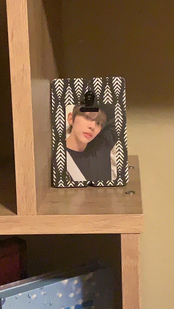 i bought this big shelf and tiny clipboard just so i could do this