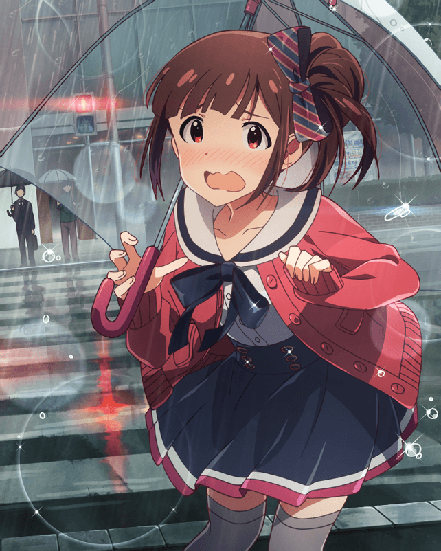 梅雨限定スタイル 松田亜利沙