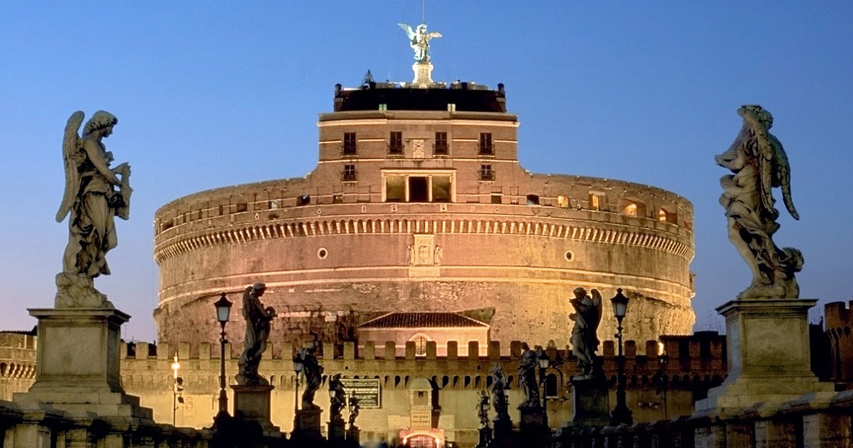 In Dark Ages, Hadranieum gets its name,Castel Sant'Angelo.590 AD, plague hit Rome. MANY Die.Pope Gregory the Great told Peeps to pray so Rome cures.God sent Archangel Michael, who landed on the Fortress & sheathing his sword, ended the Plague. Hence, Sant'ANGELO6/13