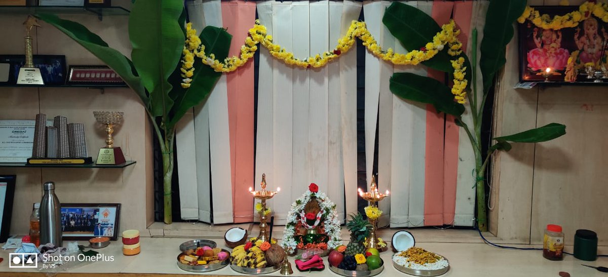 YeshDevelopers's tweet image. Happy Diwali Pooja @ Yesh Developers !!